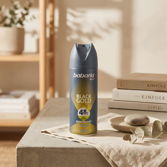 Babaria Black Gold Men Deodorant Spray